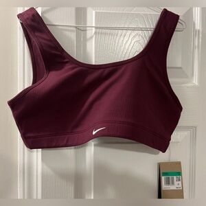 Nike ribbed sports bra
